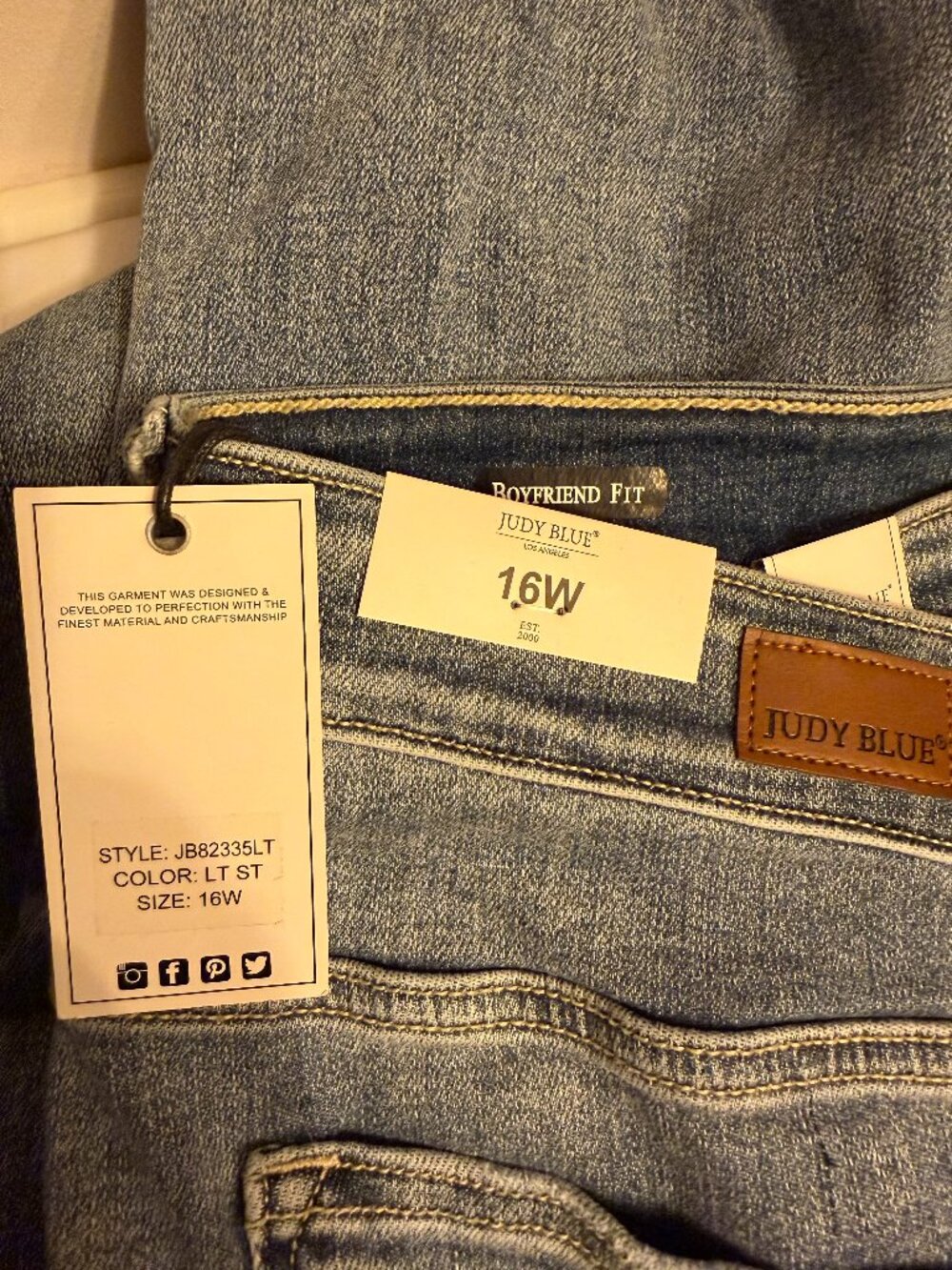 Judy Blues Boyfriend Jeans